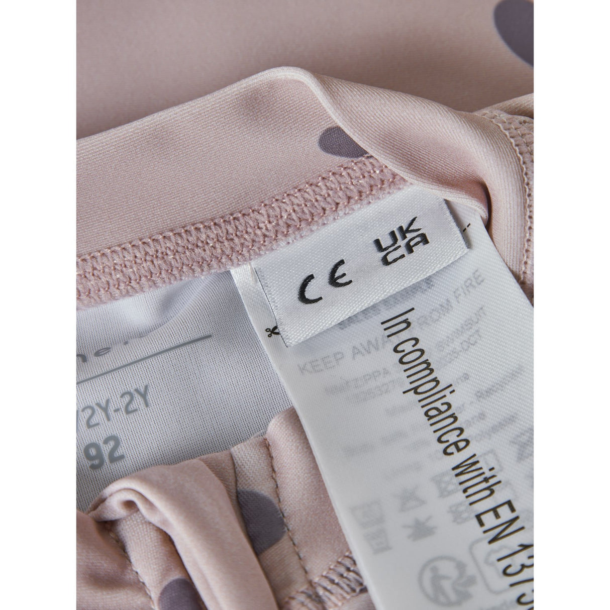 Name It Burnished Lilac Nmfzippa 3/4 Uv Baddräkt