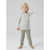 Name It Mulled Basil Nmnwax Ull Rib Leggings Noos
