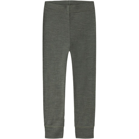 Name It Mulled Basil Nmnwax Ull Rib Leggings Noos