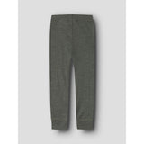 Name It Mulled Basil Nmnwax Ull Rib Leggings Noos