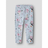 Name It Subdued Blue Nmfjalinda Frozen Leggings Wdi