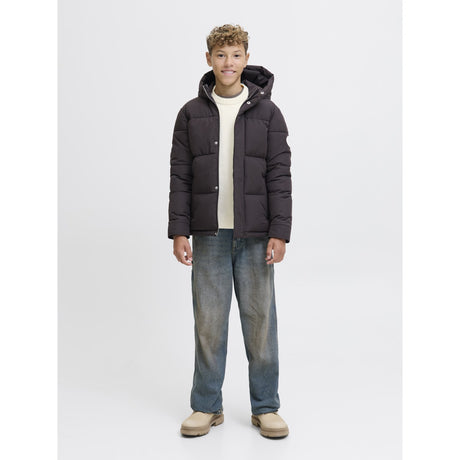 Jack & Jones Junior Sea Salt Jornorrebro Stickad Crew Neck Ln Jnr