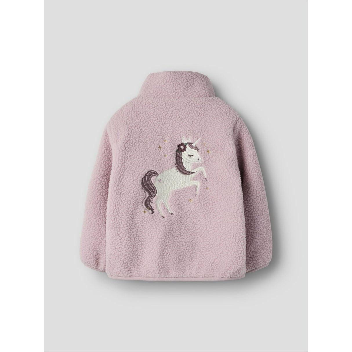 Name It Keepsake Lilac Nmfmall Sherpa Jacka