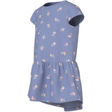 Name It Purple Impression Floral Bundles Nmfvigga Capsl Klänning F1 Noos