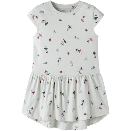 Name It Pale Aqua Fairy Garden Nmfvigga Capsl Klänning F1 Noos