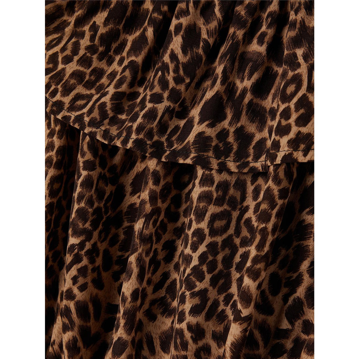 Name It Black Leopard Nkfvinaya Ss Playsuit Fffff Noos