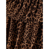 Name It Black Leopard Nkfvinaya Ss Playsuit Fffff Noos