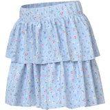 Name It Ice Water Small Floral Nkfvinaya Kjol Fff Noos