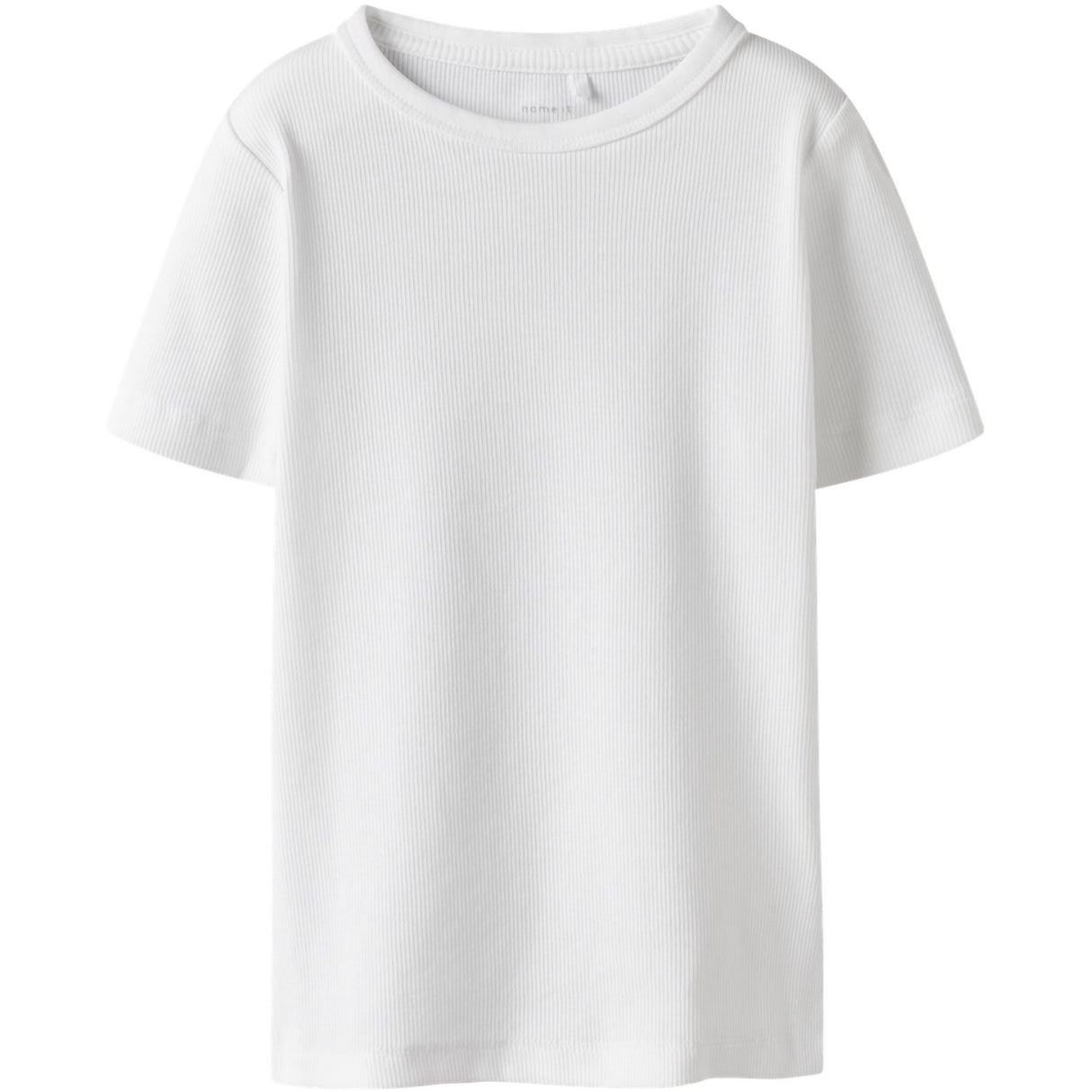 Name It Bright White Nkfnakal Ss Slim Topp Noos