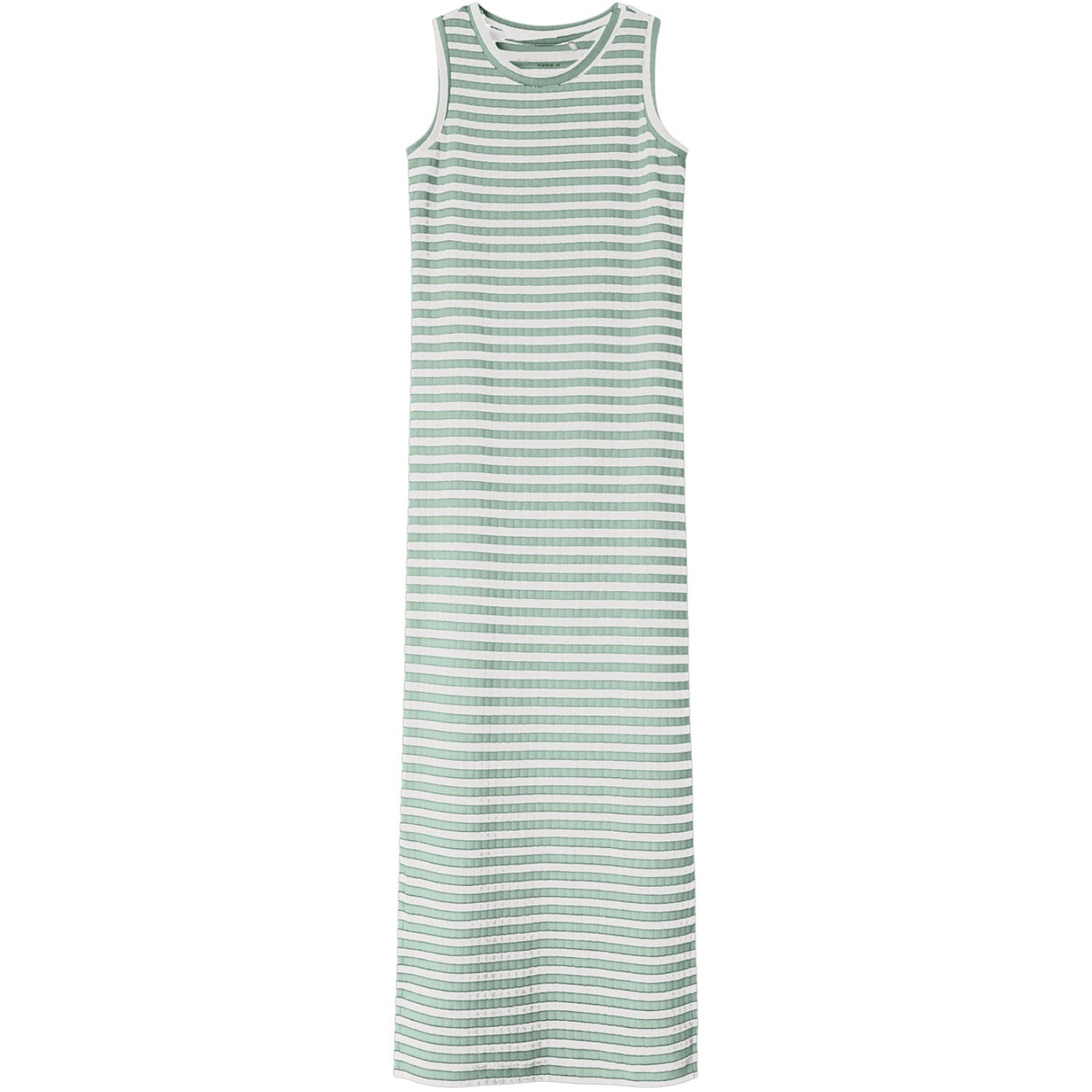 Name It Aqua Foam W. Cloud Dancer Nkfsuraja Xsl Sl Maxi Klänning Noos