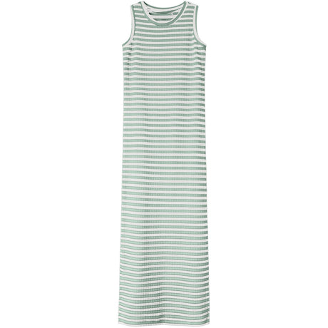 Name It Aqua Foam W. Cloud Dancer Nkfsuraja Xsl Sl Maxi Klänning Noos