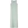 Name It Aqua Foam W. Cloud Dancer Nkfsuraja Xsl Sl Maxi Klänning Noos