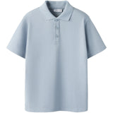 Name It Blue Fog Nkmkally Ss Nreg Pikétröja Noos