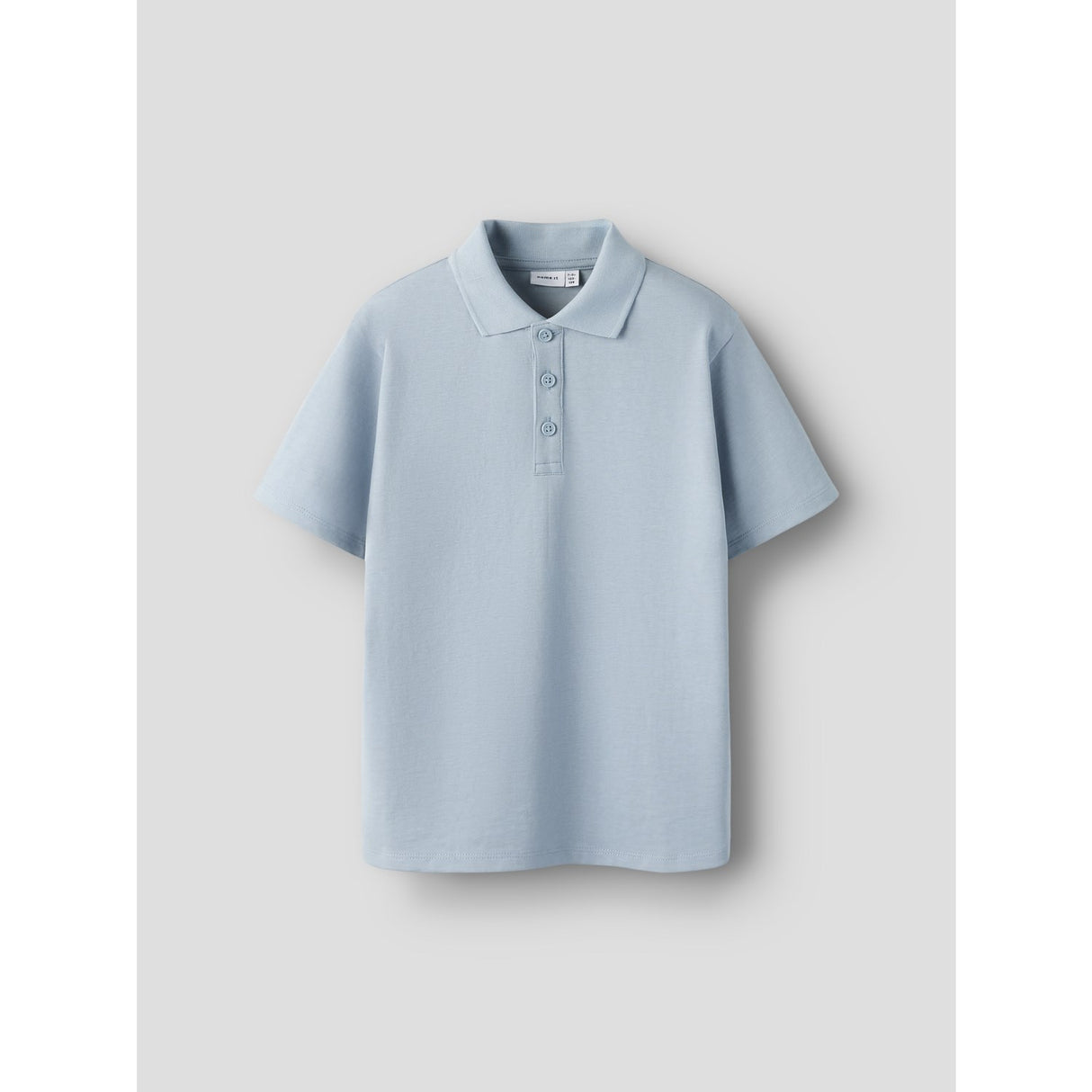 Name It Blue Fog Nkmkally Ss Nreg Pikétröja Noos