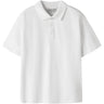 Name It Bright White Nkmkally Ss Nreg Pikétröja Noos