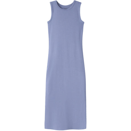 Name It Purple Impression Nkfnakal Sl Slim Maxi Klänning Noos