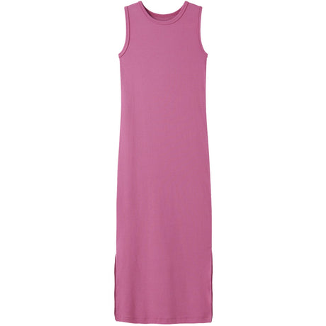 Name It Strawberry Moon Nkfnakal Sl Slim Maxi Klänning Noos