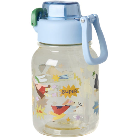 Rice Plastic Kids Drinking Flaska Med Hero Print - 700 Ml