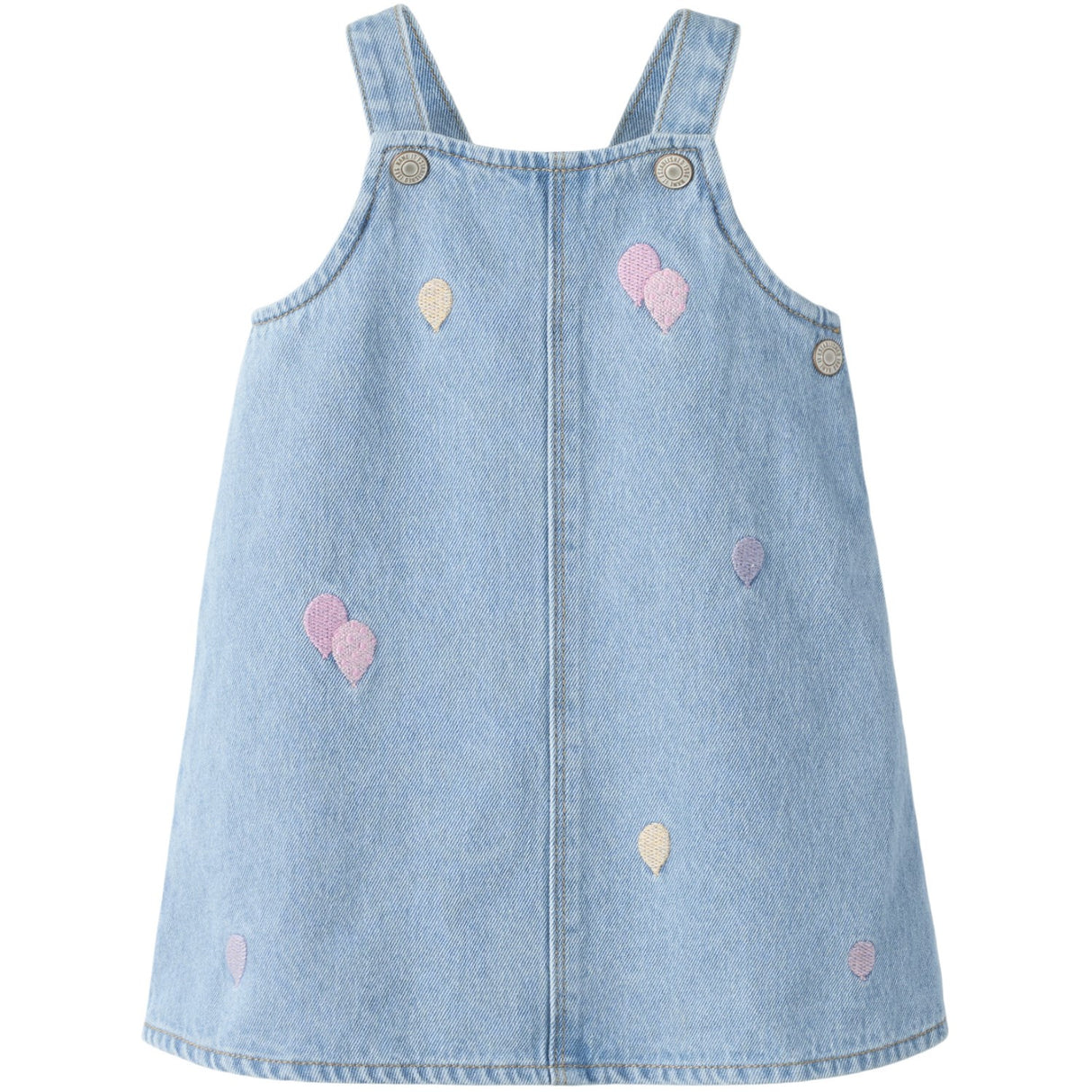 Name It Medium Blue Denim Balloons Nbfsilla Dnm Haklapp Kjol 4999-Za