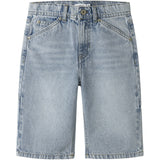 Name It Light Blue Bleached Denim Nkmryan Dnm Bermuda 3800-Im Noos