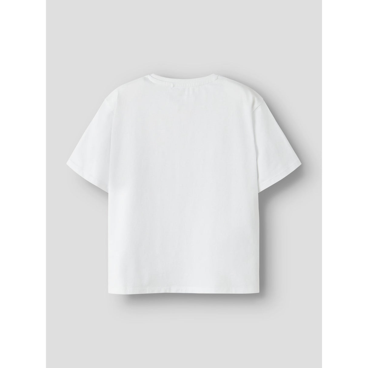 Name It Bright White Nkffora Stitch Ss Nreg Topp Box Noos Wdi