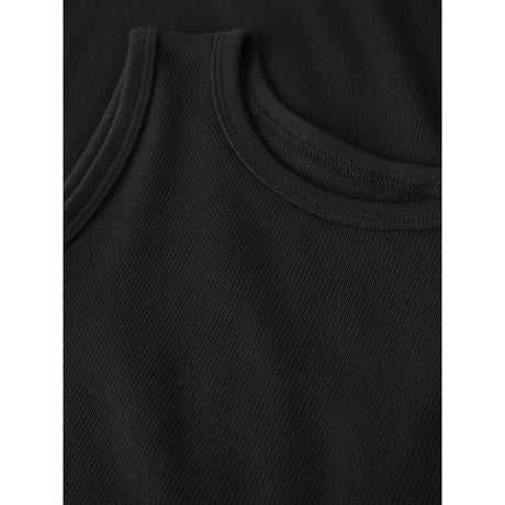 Name It Black Nkfnakal Sl Slim Maxi Klänning Noos