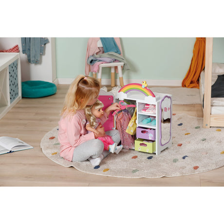 BABY Born Rainbow Garderobe