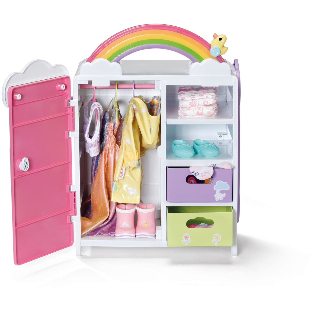 BABY Born Rainbow Garderobe