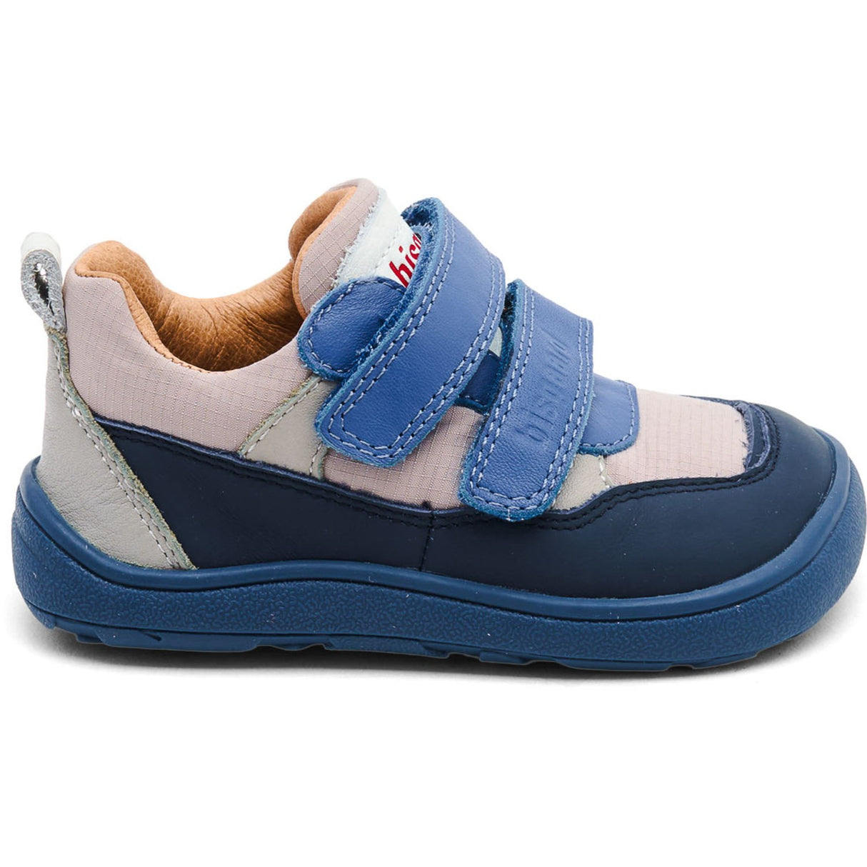 Bisgaard Navy Barefoot Elroy First Step Skor