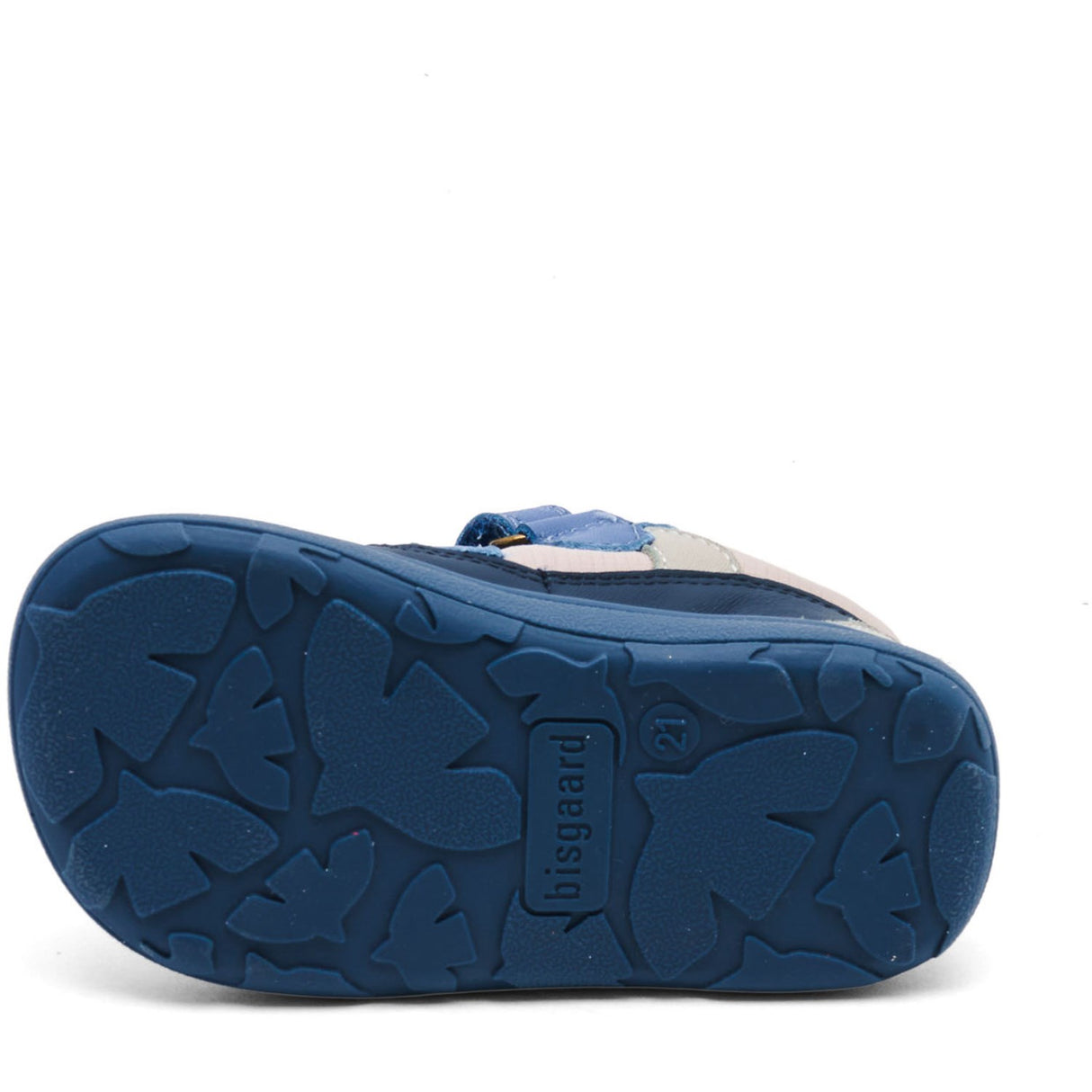 Bisgaard Navy Barefoot Elroy First Step Skor