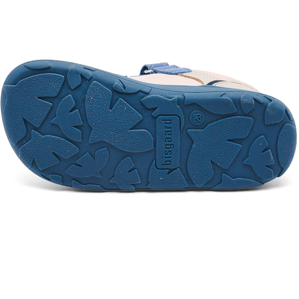 Bisgaard Navy Barefoot Baloo Kardborreband Skor