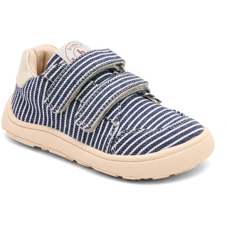 Bisgaard Navy Barefoot Skipper First Step Skor