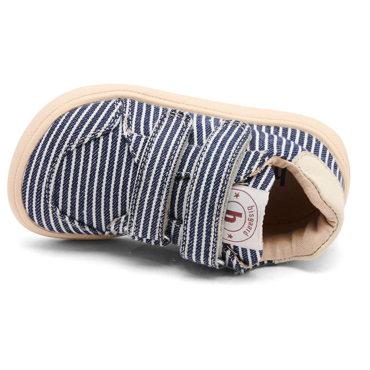 Bisgaard Navy Barefoot Skipper First Step Skor
