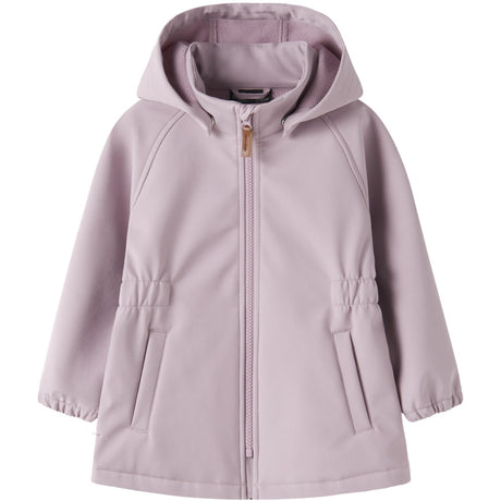 Name It Mauve Shadows Nmfalfa08 Softshell Jacka Magic 1Fo Tb