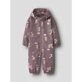 Name It Wistful Mauve Balloon Teddy Nbfalfa08 Softshell Dräkt AOP Fo