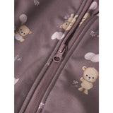 Name It Wistful Mauve Balloon Teddy Nbfalfa08 Softshell Dräkt AOP Fo