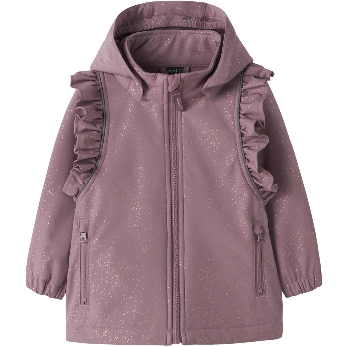 Name It Wistful Mauve Nmfalfa08 Softshell Jacka Frill Foil Fo