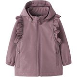 Name It Wistful Mauve Nmfalfa08 Softshell Jacka Frill Foil Fo