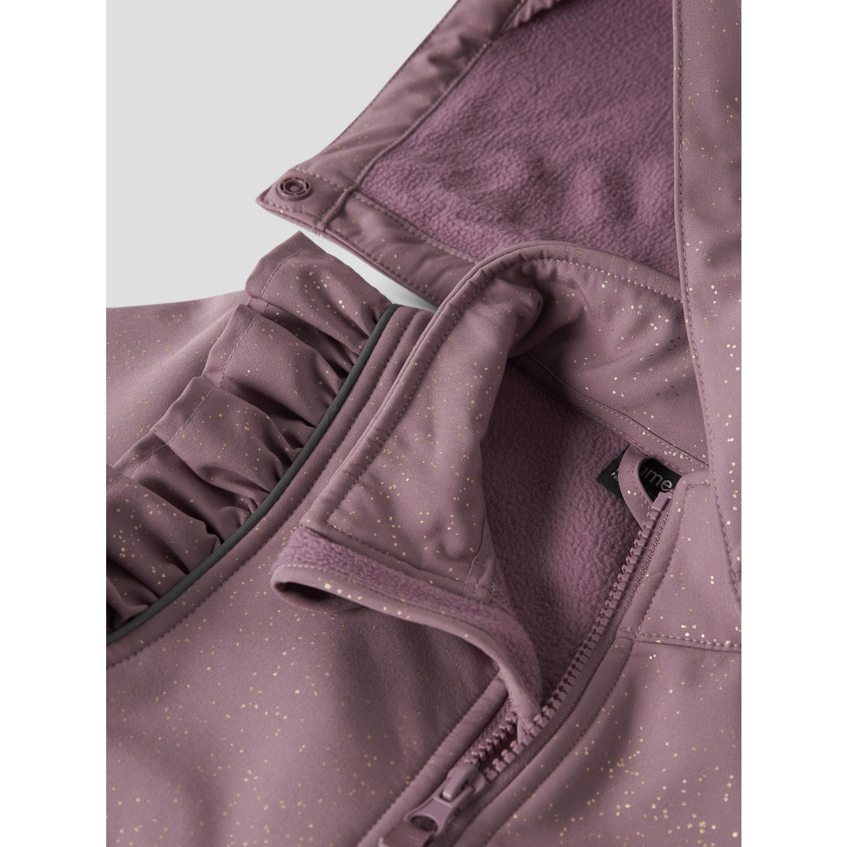 Name It Wistful Mauve Nmfalfa08 Softshell Jacka Frill Foil Fo