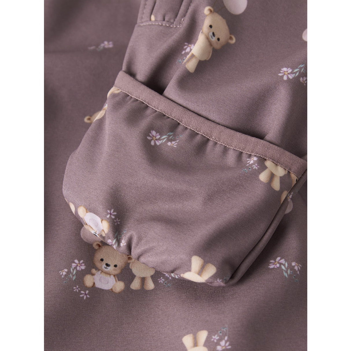 Name It Wistful Mauve Balloon Teddy Nbfalfa08 Softshell Dräkt AOP Fo