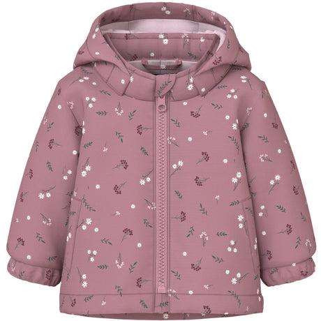 Name It Wistful Mauve 2 Petite Flower Nbfmaxi Jacka Pa AOP1