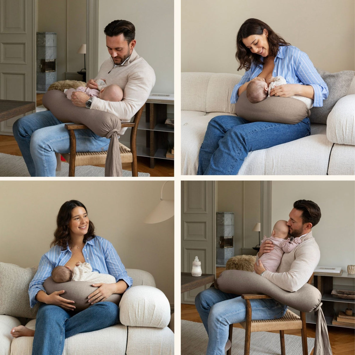 bbhugme Hazel Brown Nursing Kudde