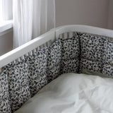 Sebra Blue Olive Baby Bumper Kapok