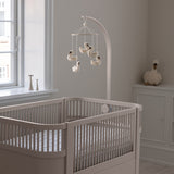 Sebra Birchbark Rose Mobil Och Canopy Holder