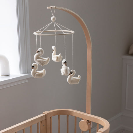 Sebra Mobil Och Canopy Holder Wooden Edition