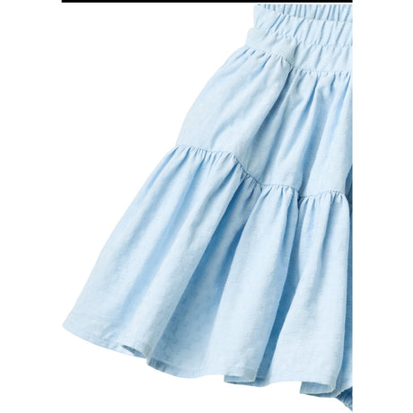 COPENHAGEN COLORS Lt. Blue Kjol W. Tyll Lining