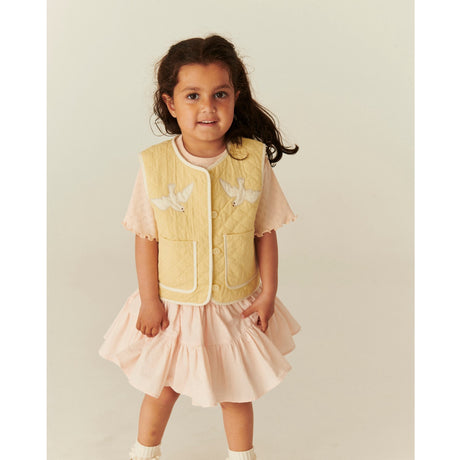 COPENHAGEN COLORS Dusty Rose Kjol W. Tyll Lining