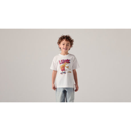 Levi's Bright White Lvb Fries On The Loose T-Shirt