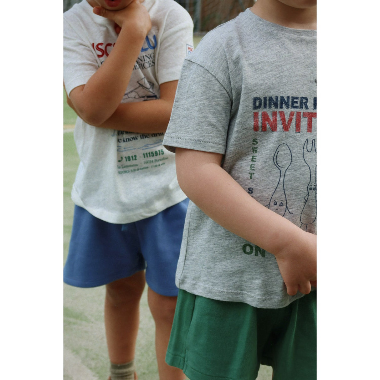 Konges Sløjd Dark Ivy Spotty Sweat Shorts Gots