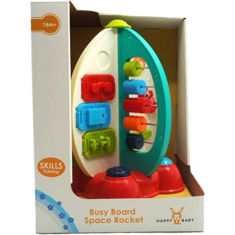Happy Baby Busy Board Space Rocket With Light And Music